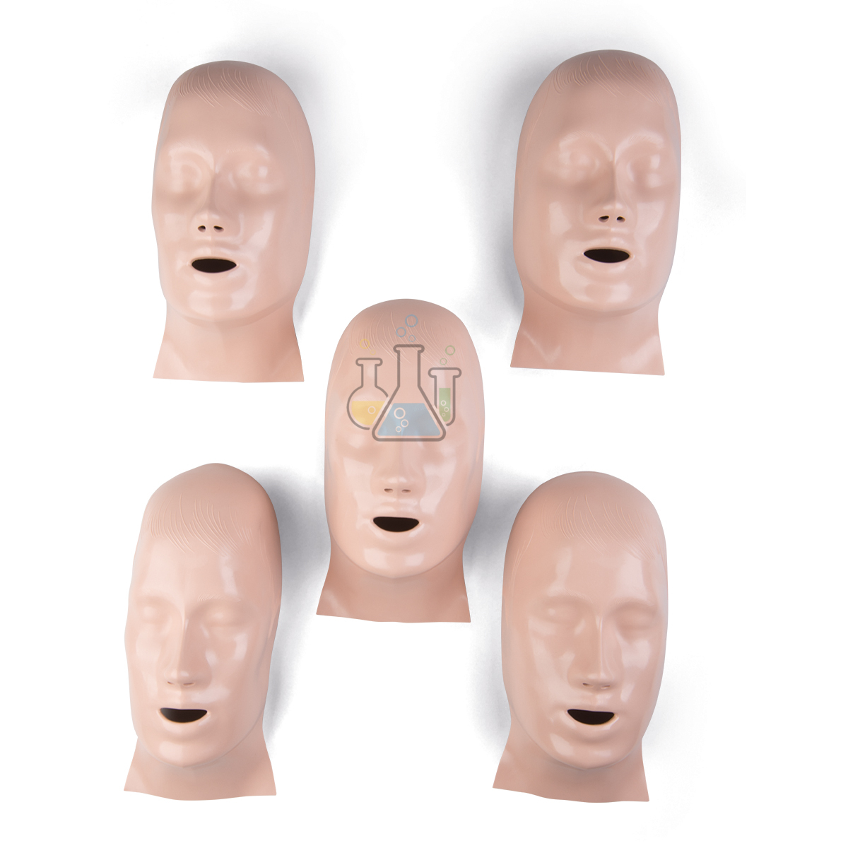 Replacement face mask for Basic Billy, five pcs.